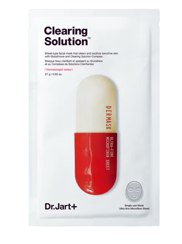 Dermask™ Clearing Solution FaceMask Dr Jart for acne prone skin