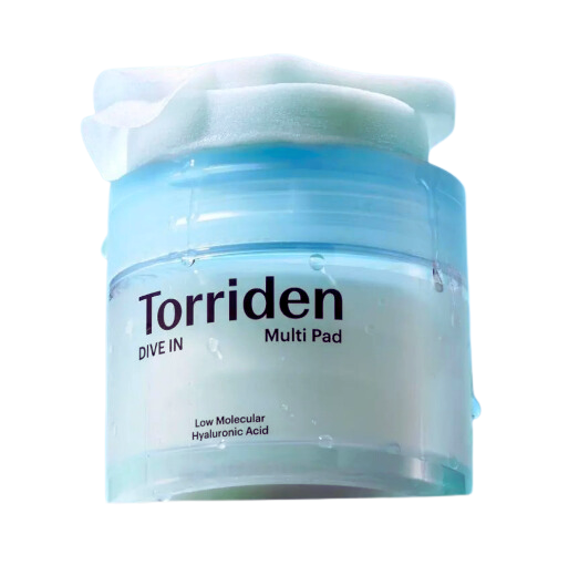 torriden dive in moisture toner pads 