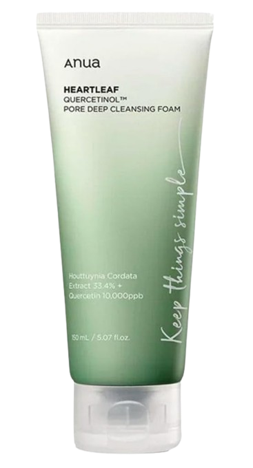 Anua Heartleaf Quercetinol Pore Deep Cleansing Foam